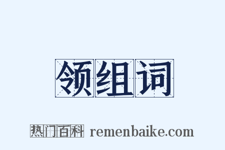 领组词是什么意思的图片